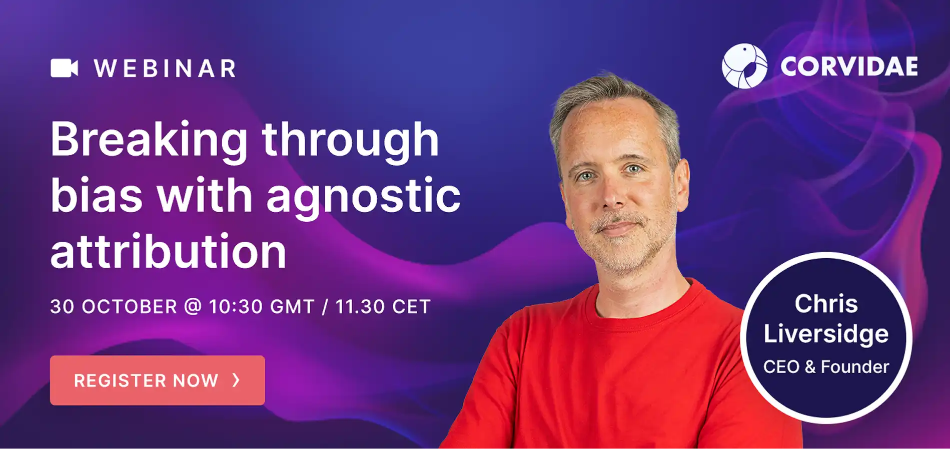 A social media image promoting a Corvidae webinar